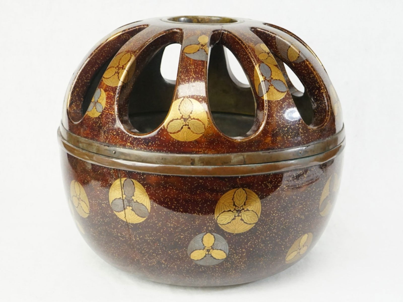Japanese Lacquer Censer,Edo Period: Approximate size:11x11x9.5 in Shipping: We offer in-house shipping services for most small items. This means that we will take care of packing and shipping the items directly to you. For larger or spe