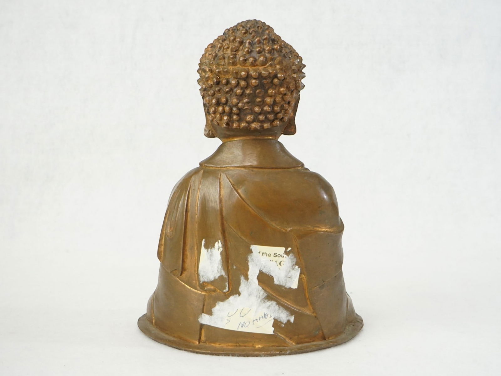 Chinese Bronze Seated Buddha - 3
