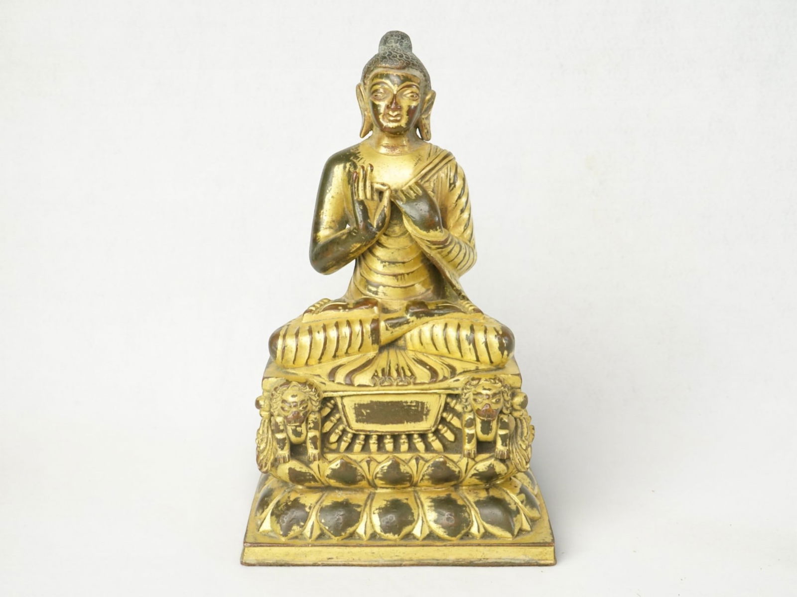 Antique Nepalese Bronze Buddha (1 of 6)