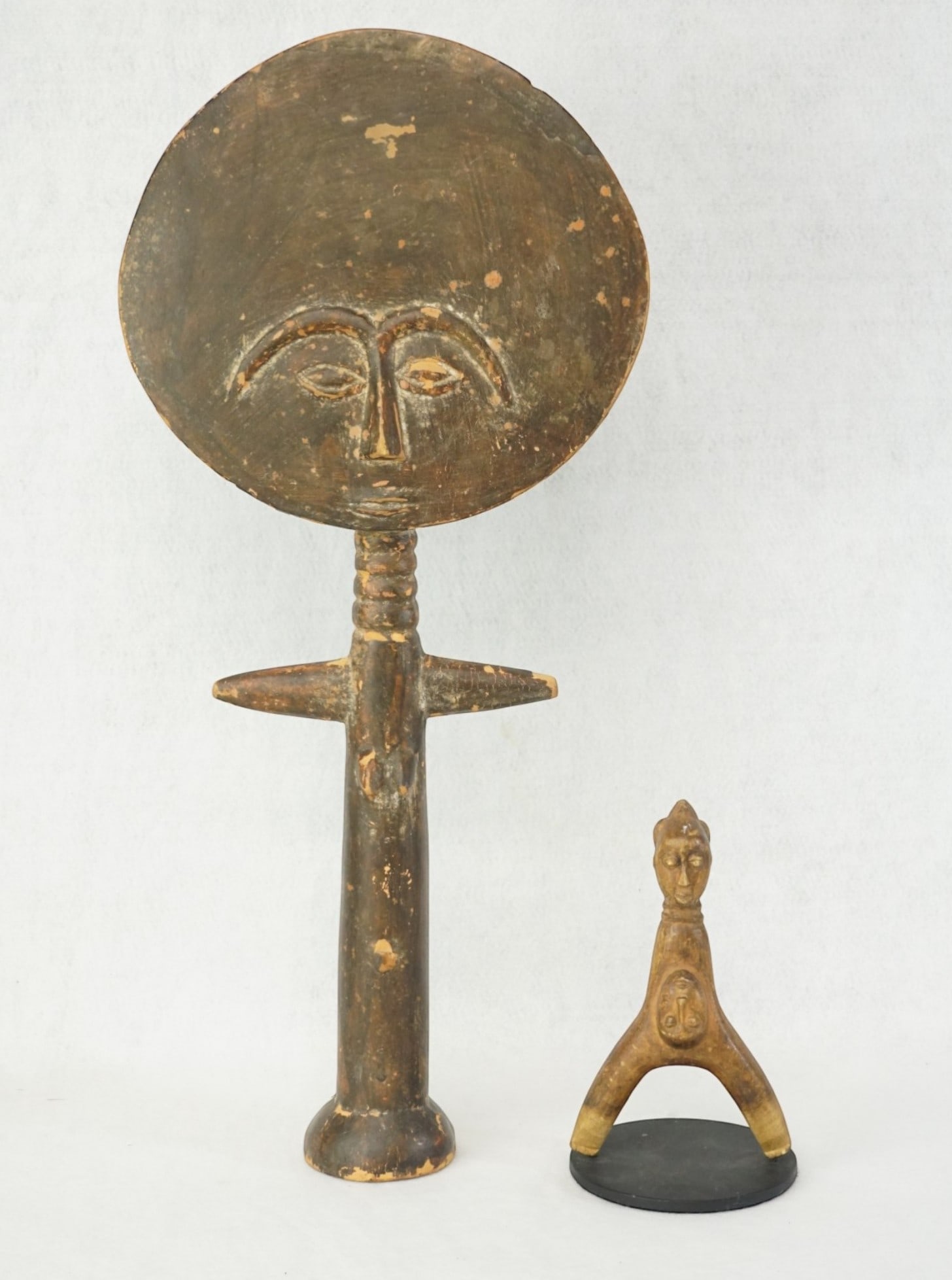 Two Africa Primitive Wood Carvings (1 of 6)