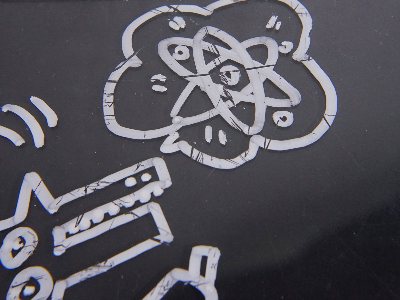 Keith Haring Signed Nyc Acrylic Panel - 3