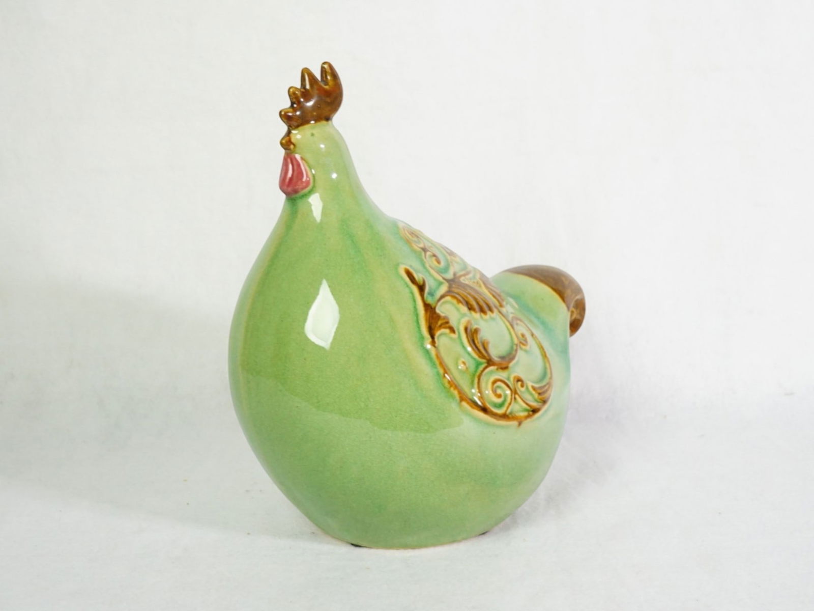 Chinese Kitchen Ceramic Hen - 2
