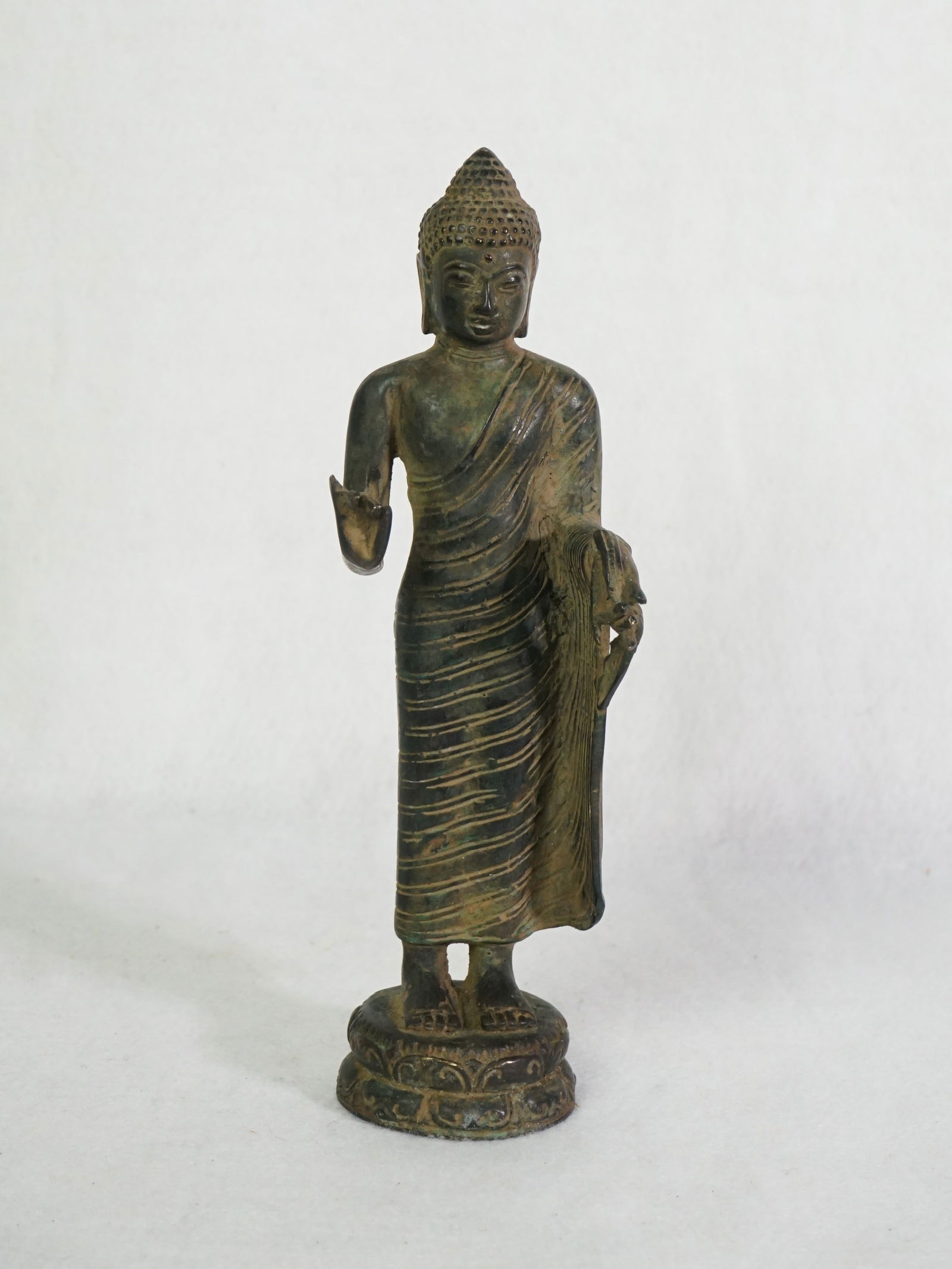 Indonesian Bronze Javanese Teaching Buddha (1 of 5)