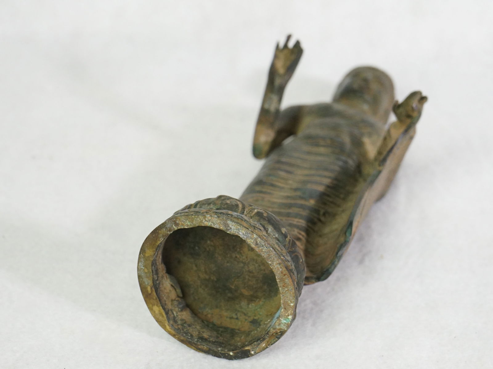 Indonesian Bronze Javanese Teaching Buddha - 5