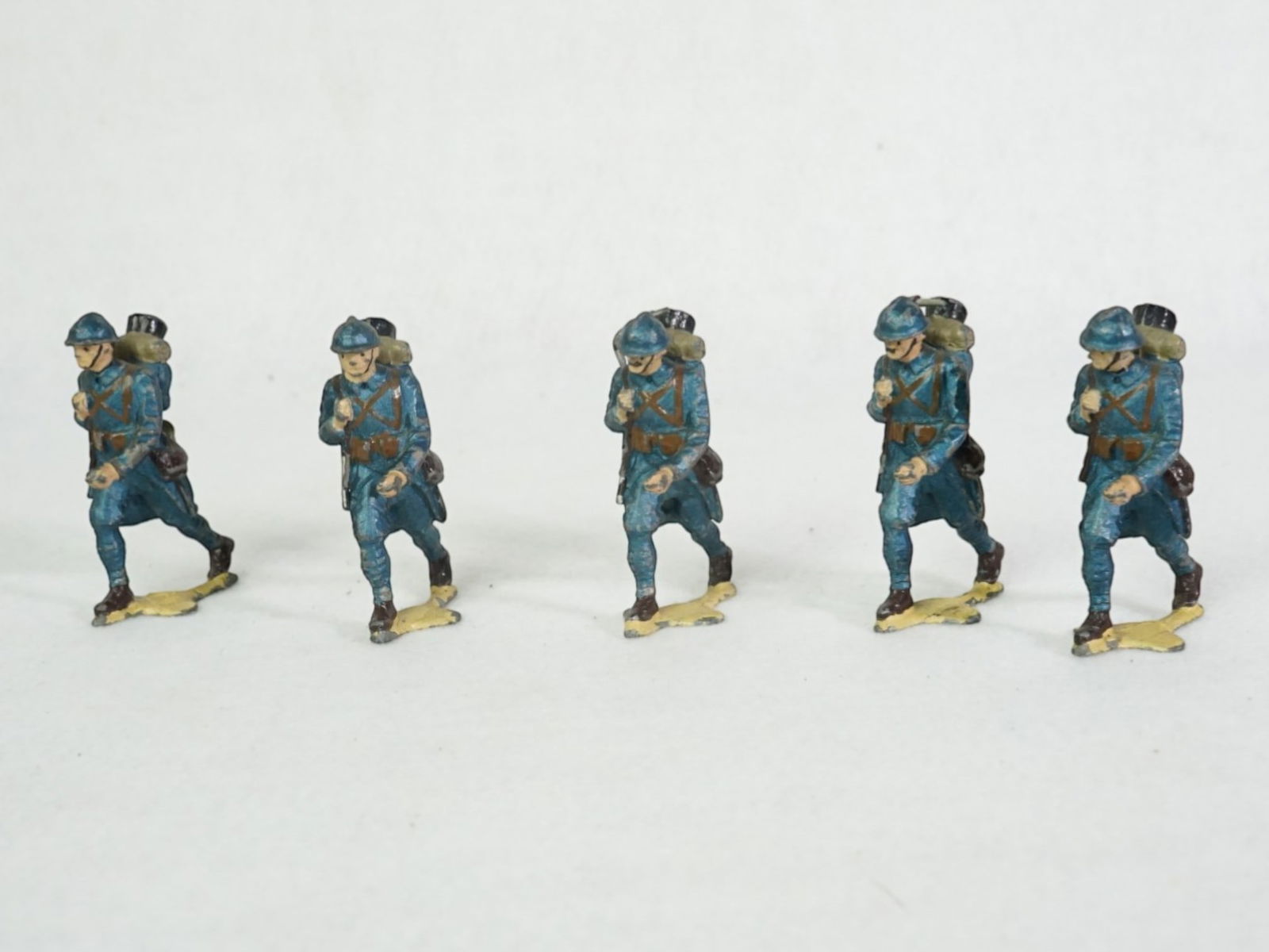 Die Cast Lot of 5 Authenticast Military Figures (1 of 5)