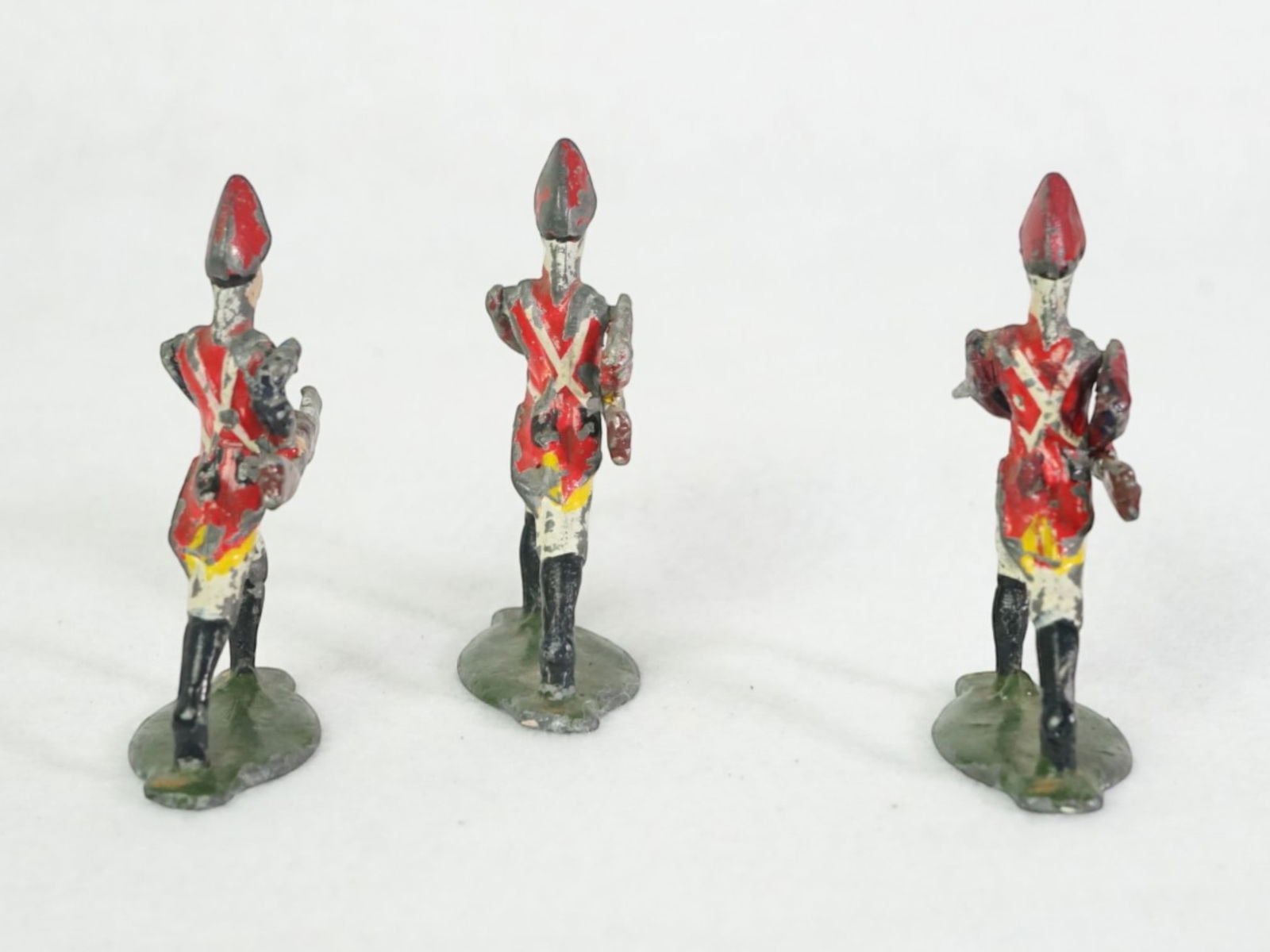 Three Miniature Lead Guards Figures - 3