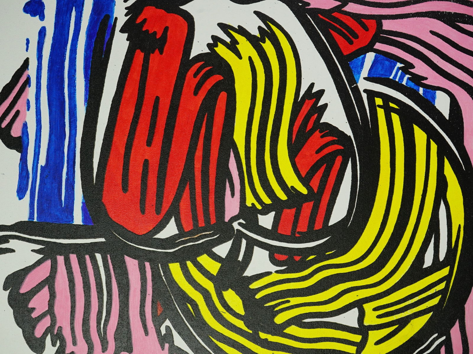 Apple and Grapefruit, After Roy Lichtenstein - 2