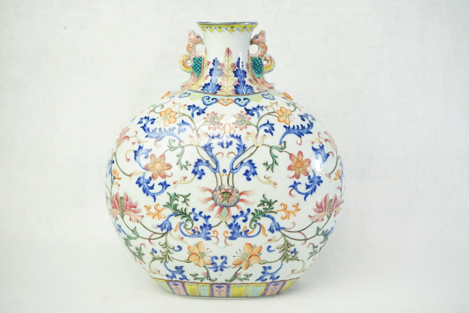 Chinese Famille-Rose Moonflask Vase (1 of 10)