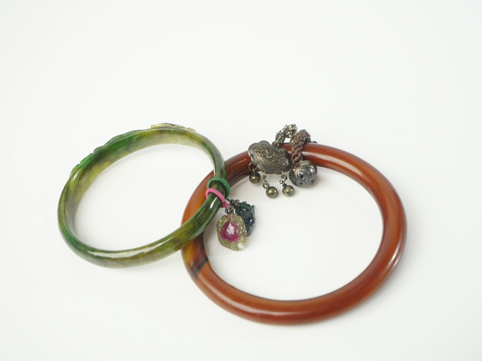 Chinese Child'S Bracelet with Silver Ornaments: Shipping: We offer in-house shipping services for most small items. This means that we will take care of packing and shipping the items directly to you. For larger or specialized items, we recommend u