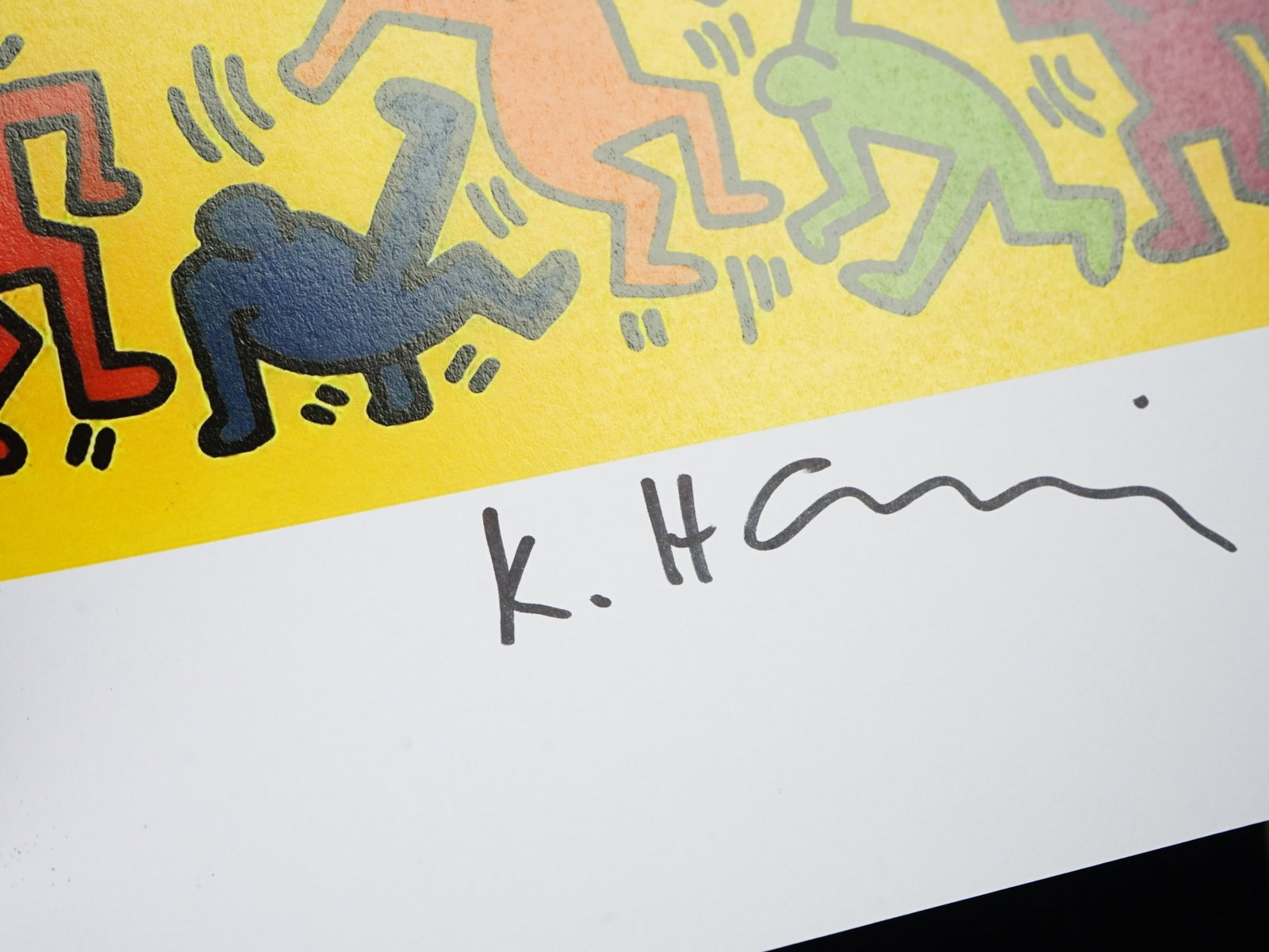 After Keith Haring Dancing Figures Composition - 4