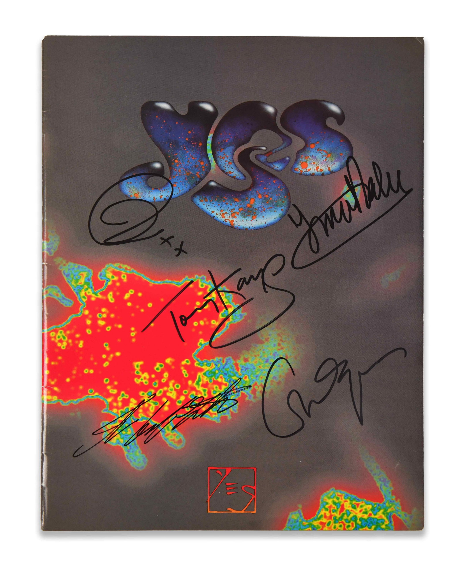 Yes-Fully Signed Tour Program / Booklet(Classic Line-Up,C. 1980S-1990S) (1 of 3)