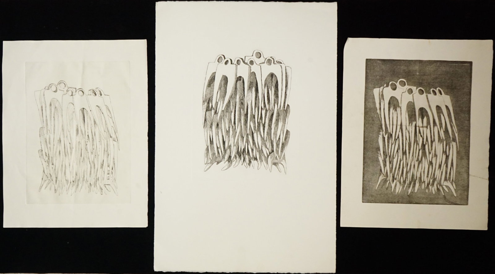 Fernandez Arman Etching(3)