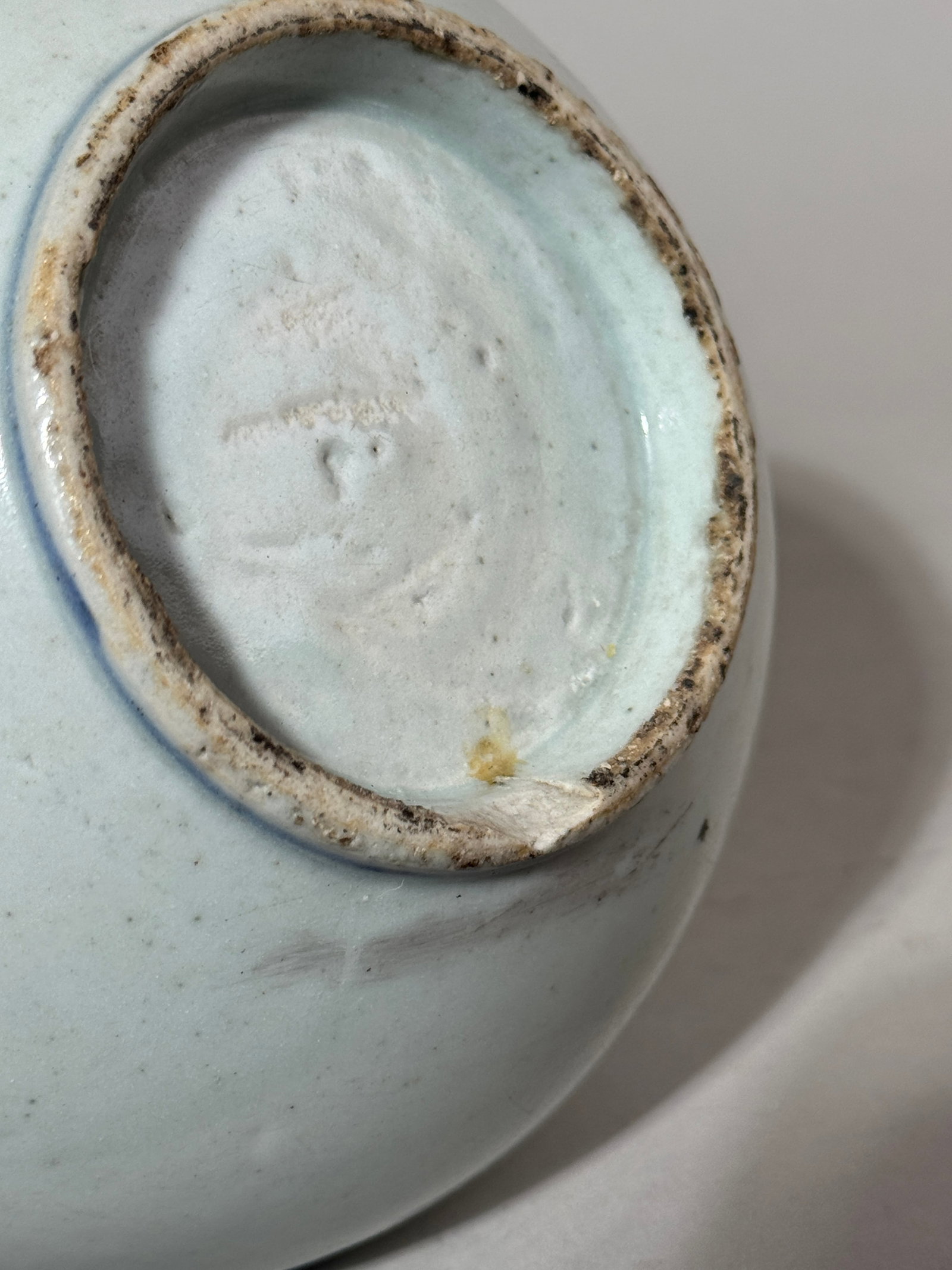 Korean Blue White Porcelain Jar - 10