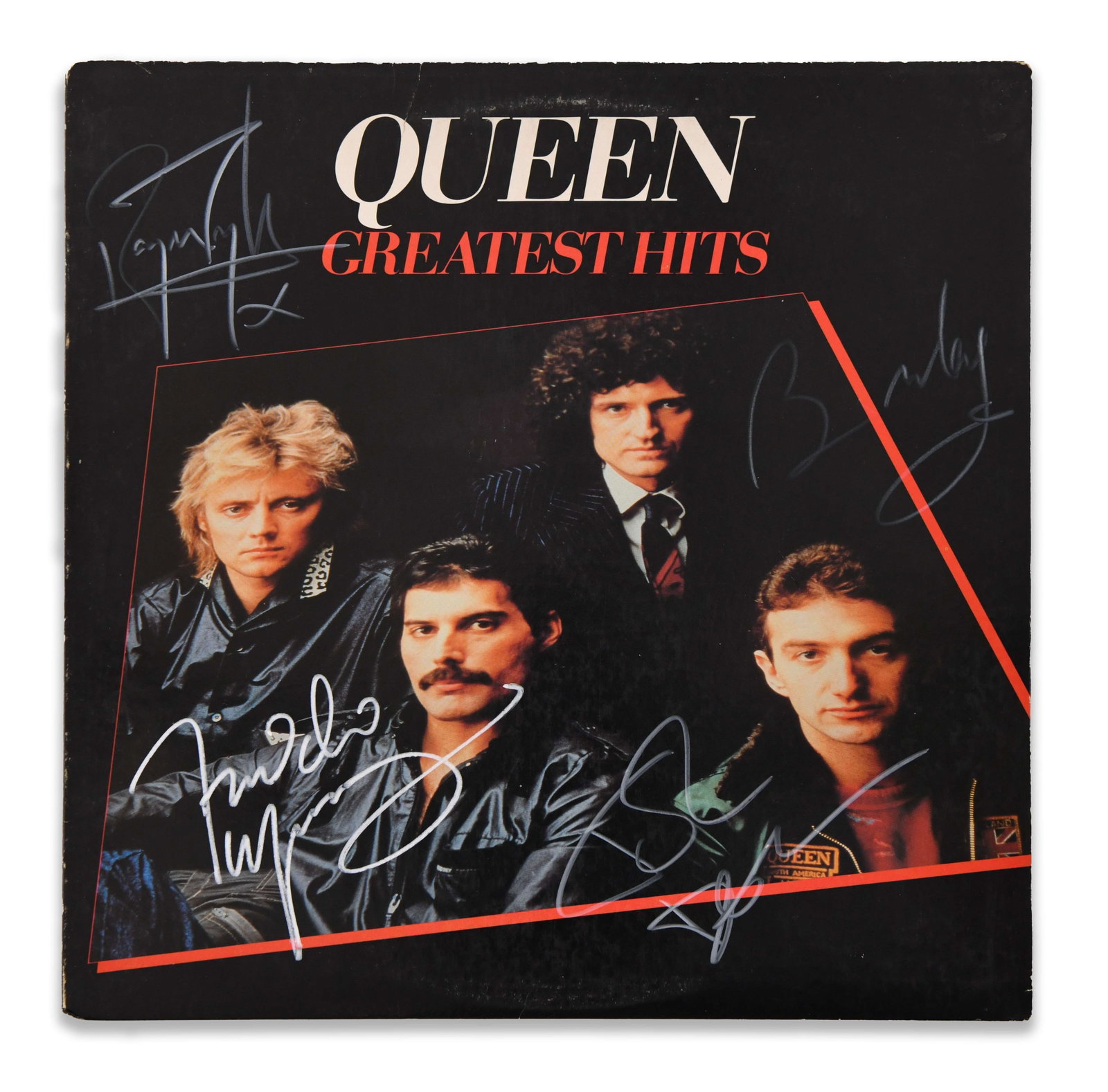 Queen-Signed Greatest Hits LP - 2