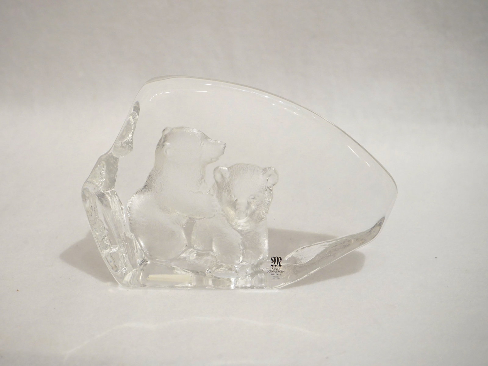 Mats Jonasson Crystal Wildlife Paperweight, Bear Cubs: Approximate size: 6.5x4.25x1.5 in Shipping: We offer in-house shipping services for most small items. This means that we will take care of packing and shipping the items directly to you. For larger
