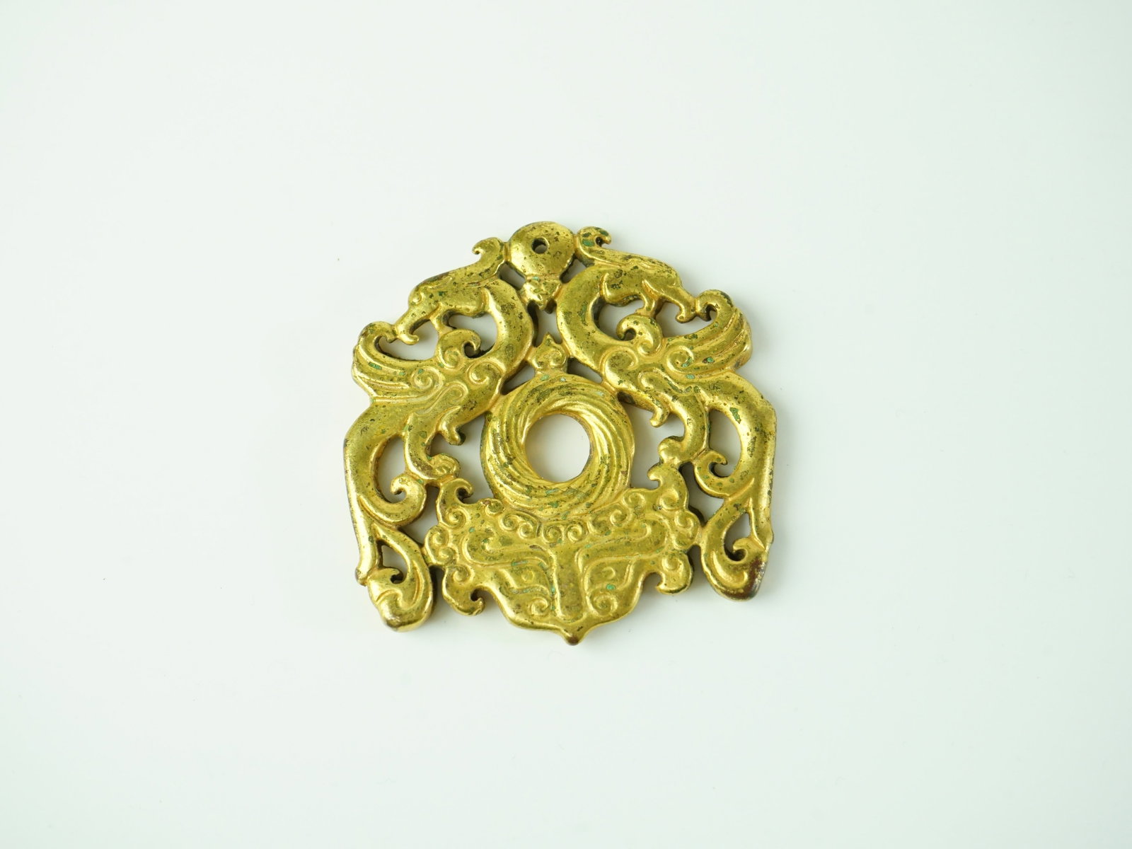 Two Chinese Gilt-Bronze Objects - 4