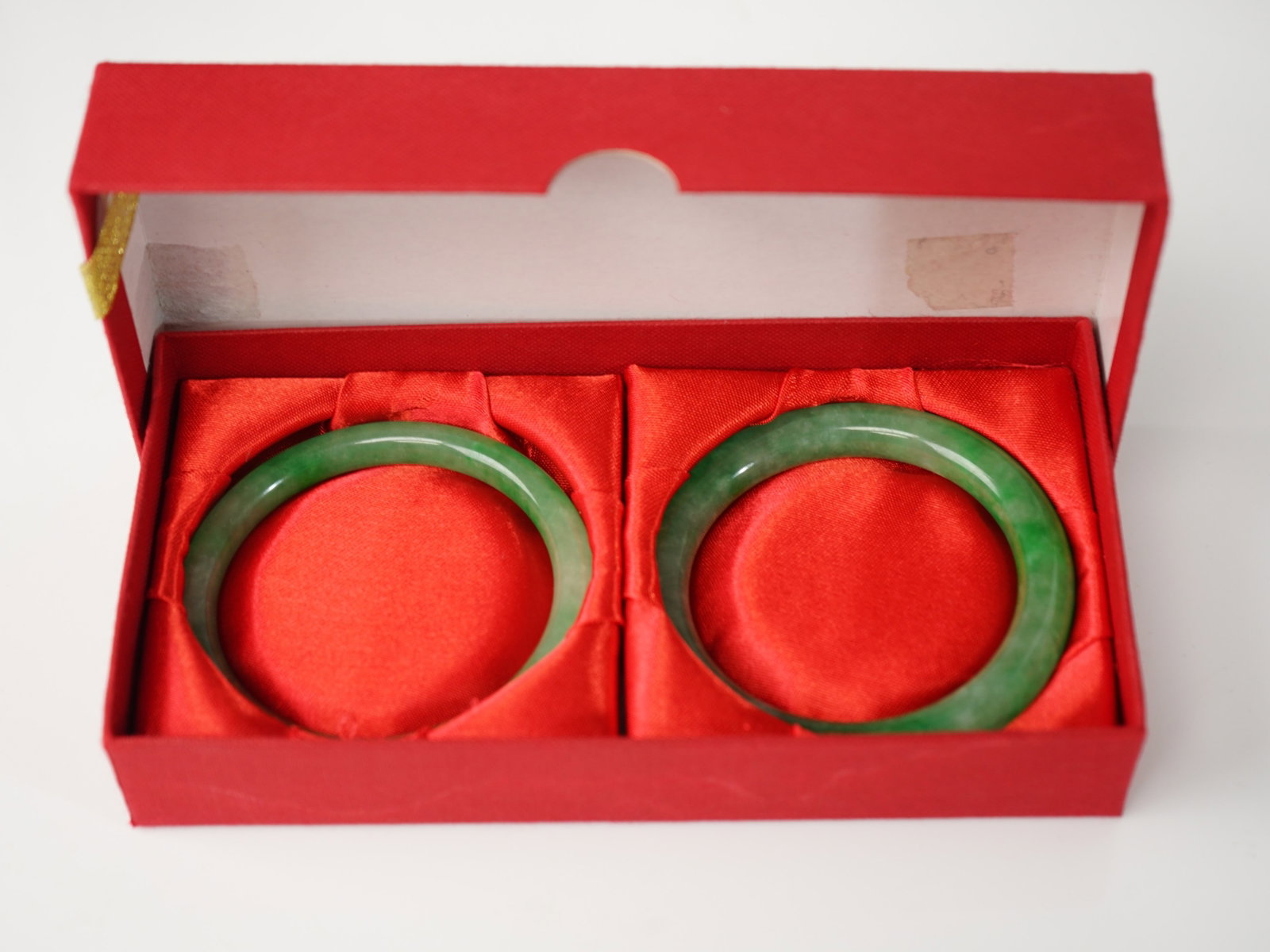 Two Chinese Jadeite Bracelets - 6