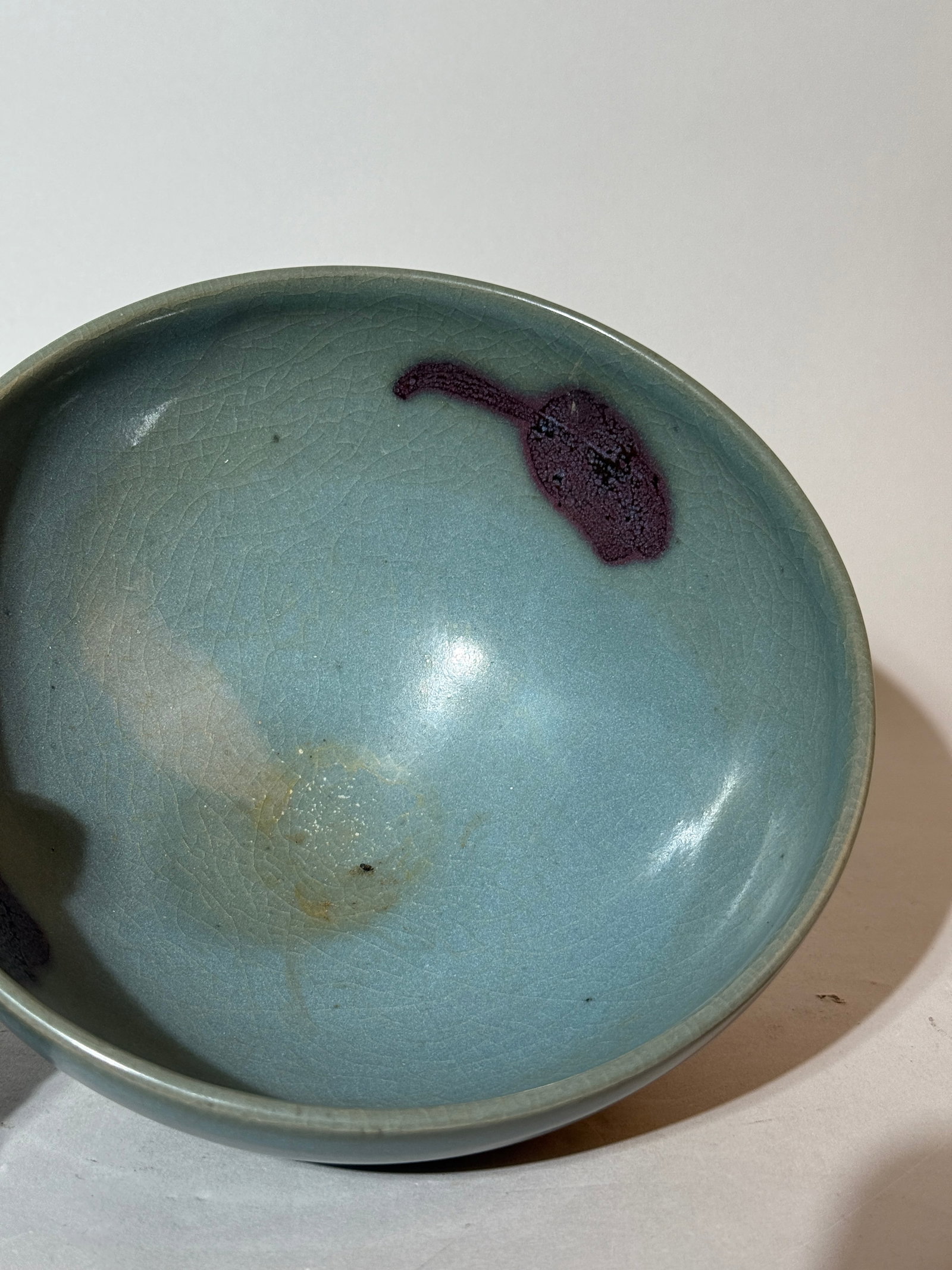 A Chinese Jun Purple-Splashed Bowl - 3