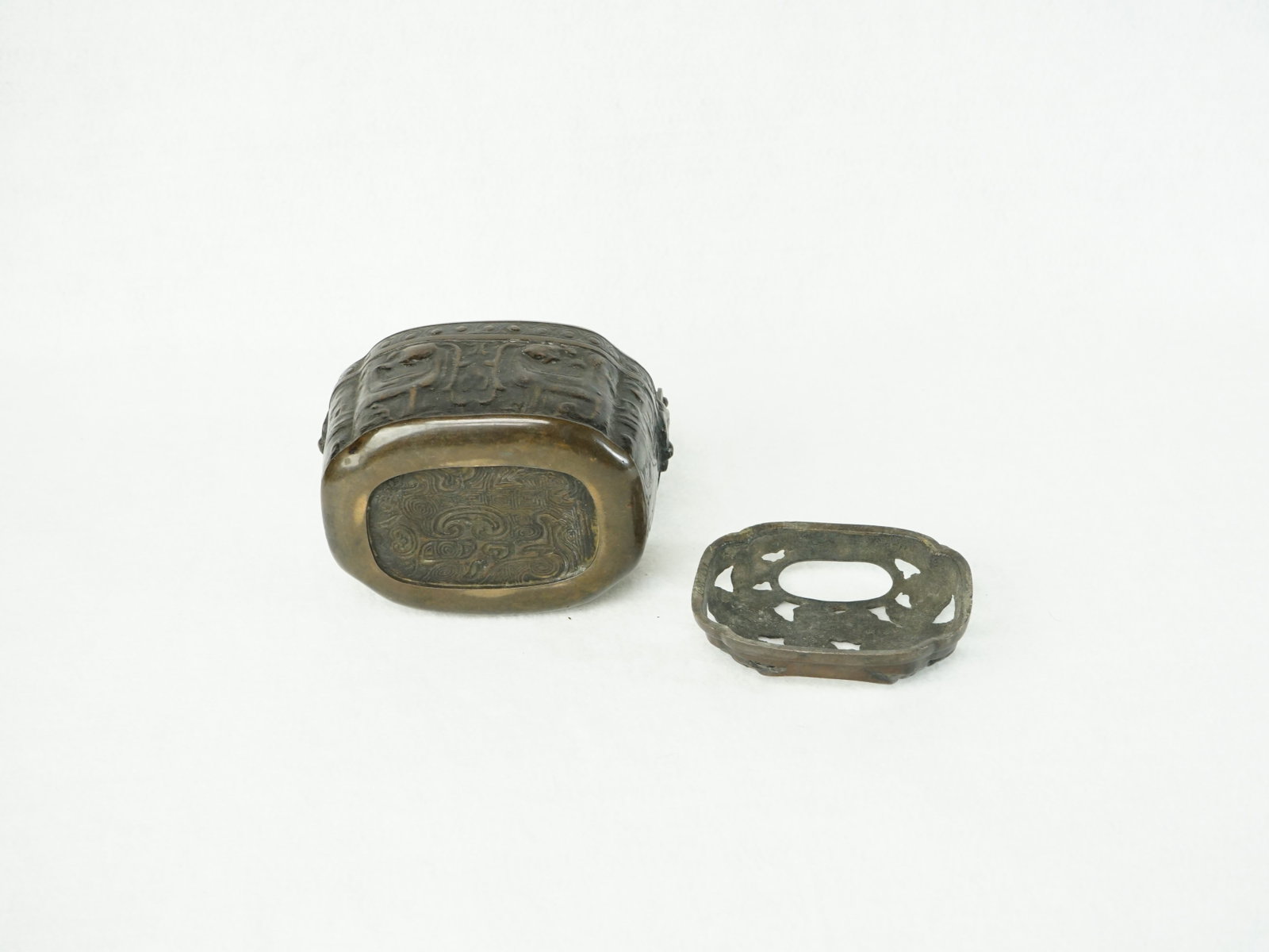 Chinese Bronze Hand Warmer - 6