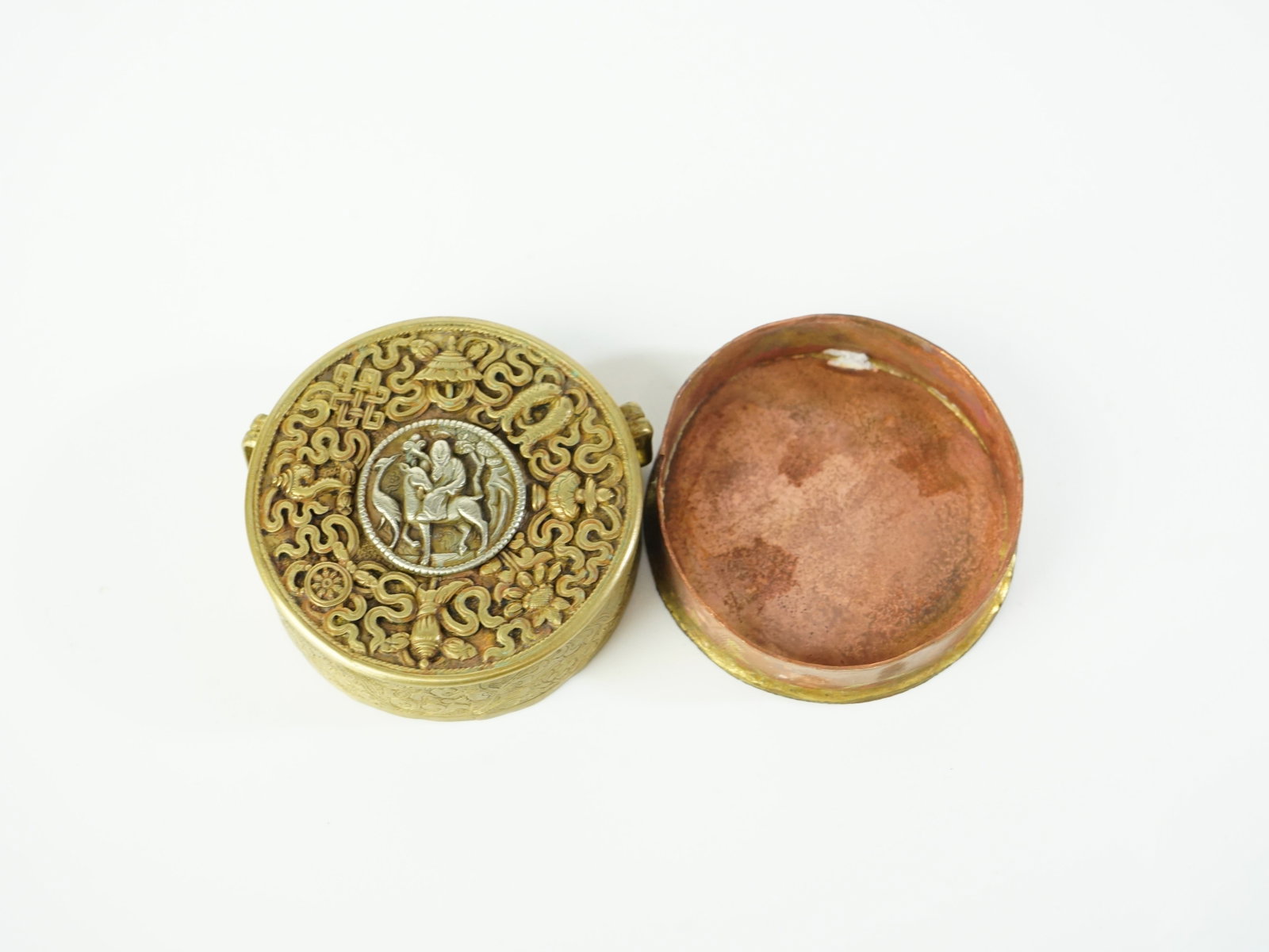 Small Tibetan Carved Box - 2