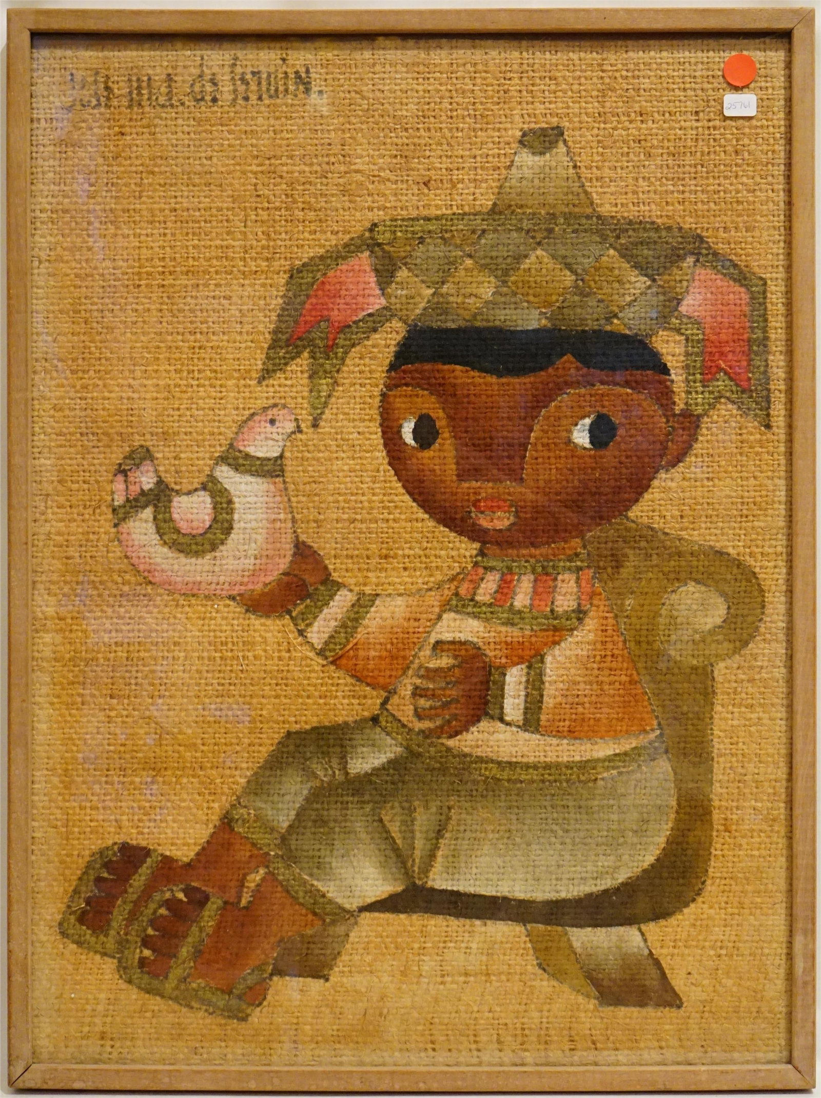 Jose Maria De Servin, Mexican (1917-1983) Painting: Approximate size:18.5x25 in Shipping: We offer in-house shipping services for most small items. This means that we will take care of packing and shipping the items directly to you. For larger or