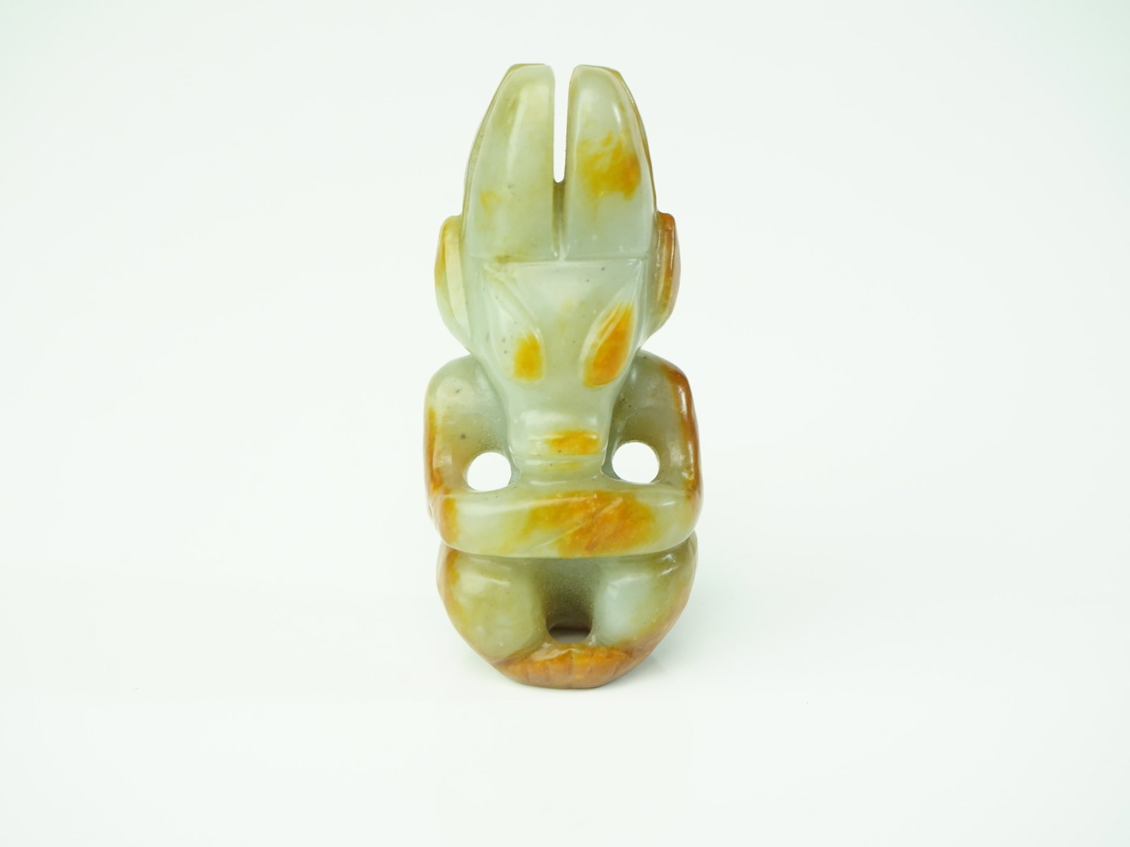 Chinese Neolithic Carved Jade Figure (1 of 5)