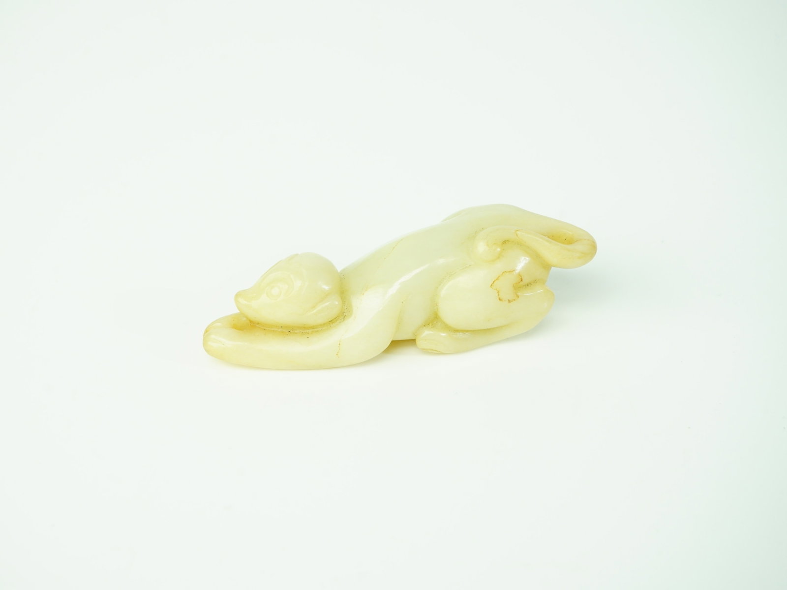 Chinese Carved Jade 'Monkey' Carving: Approximate size: 3.5x1.25x1 in Shipping: We offer in-house shipping services for most small items. This means that we will take care of packing and shipping the items directly to you. For larger or