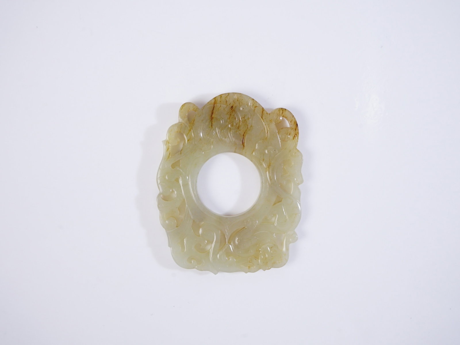 Chinese Jade Archaistic Pendant (1 of 4)