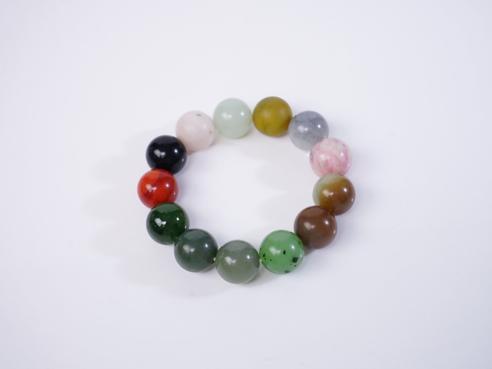 A Mixed Agate Bead Bracelet - 3