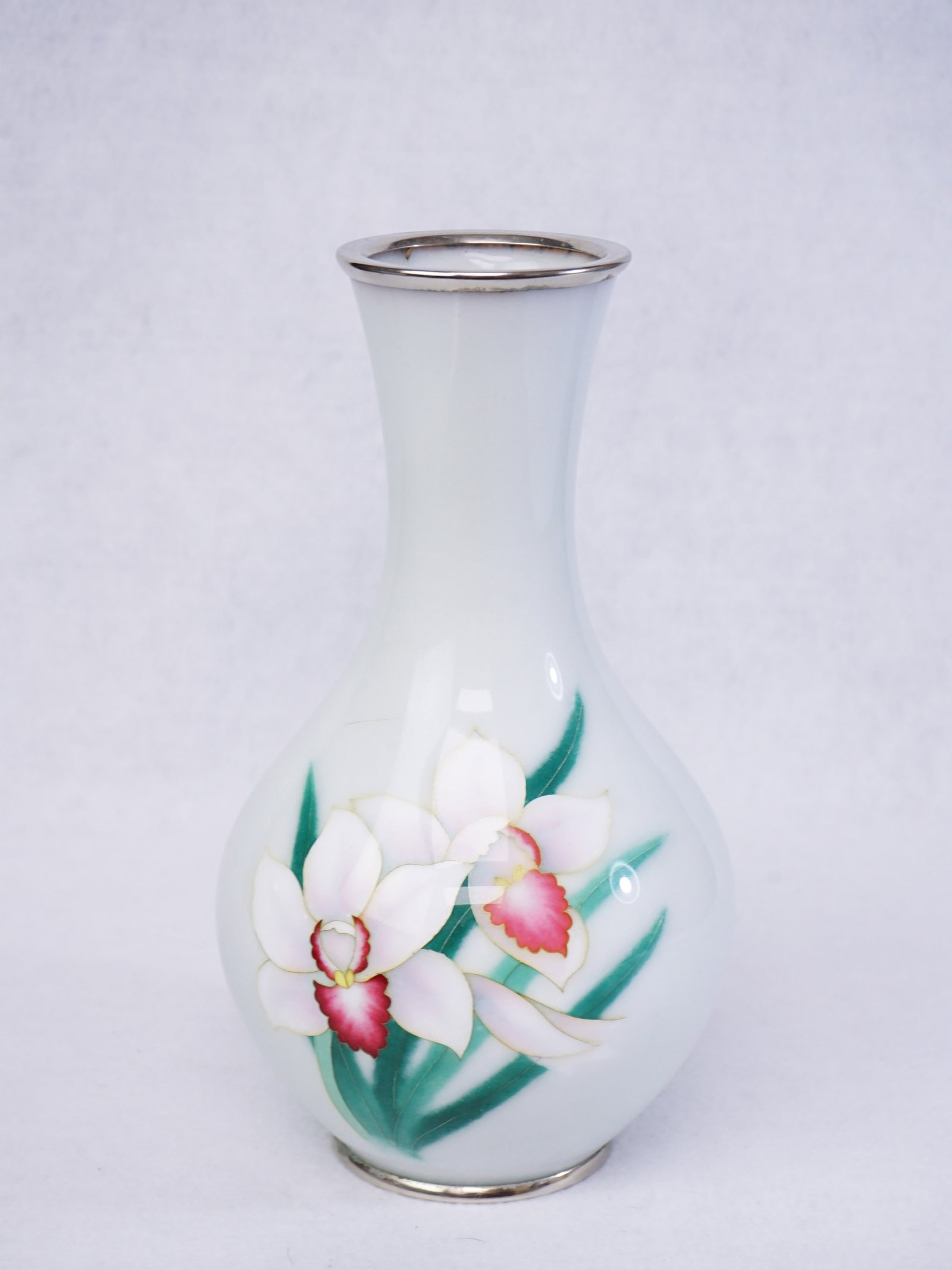Japanese Cloisonne Enamel Vase: Approximate size: H:8.75 in Shipping: We offer in-house shipping services for most small items. This means that we will take care of packing and shipping the items directly to you. For larger or
