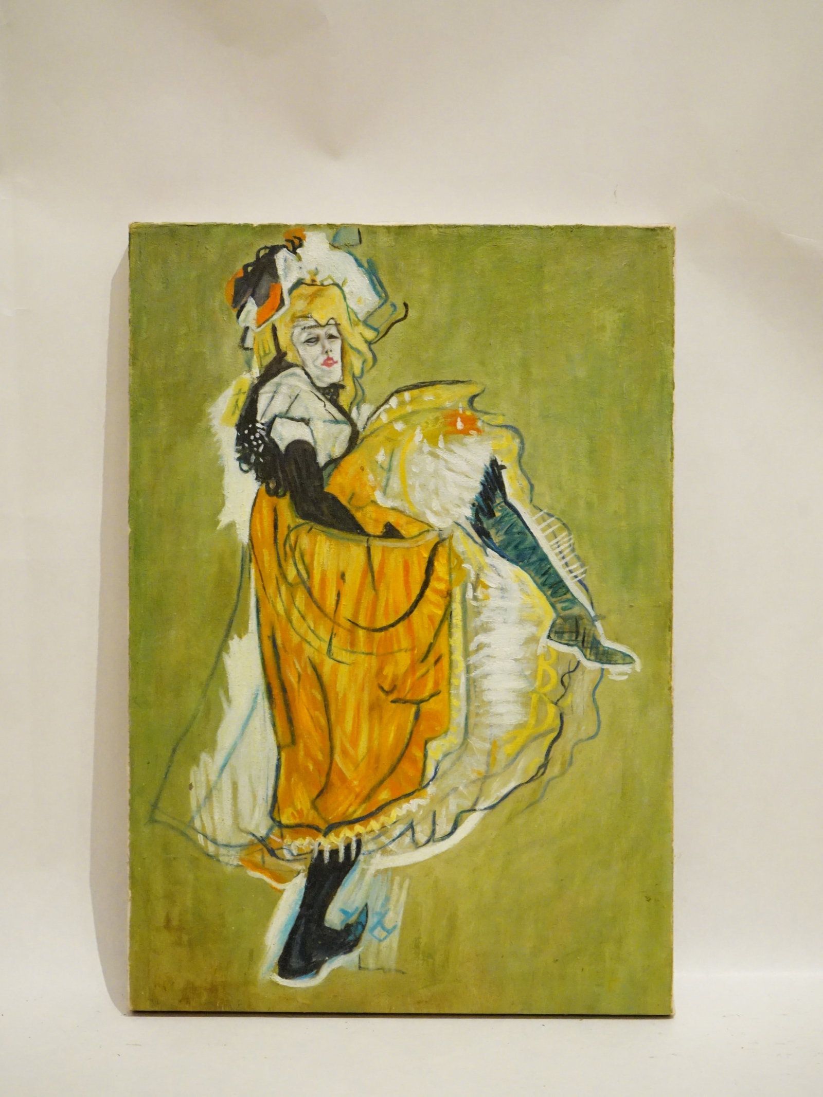 Jane Avril Dancing,Henri De Toulouse-Lautrec: Approximate size: 16x11 in Shipping: We offer in-house shipping services for most small items. This means that we will take care of packing and shipping the items directly to you. For larger or