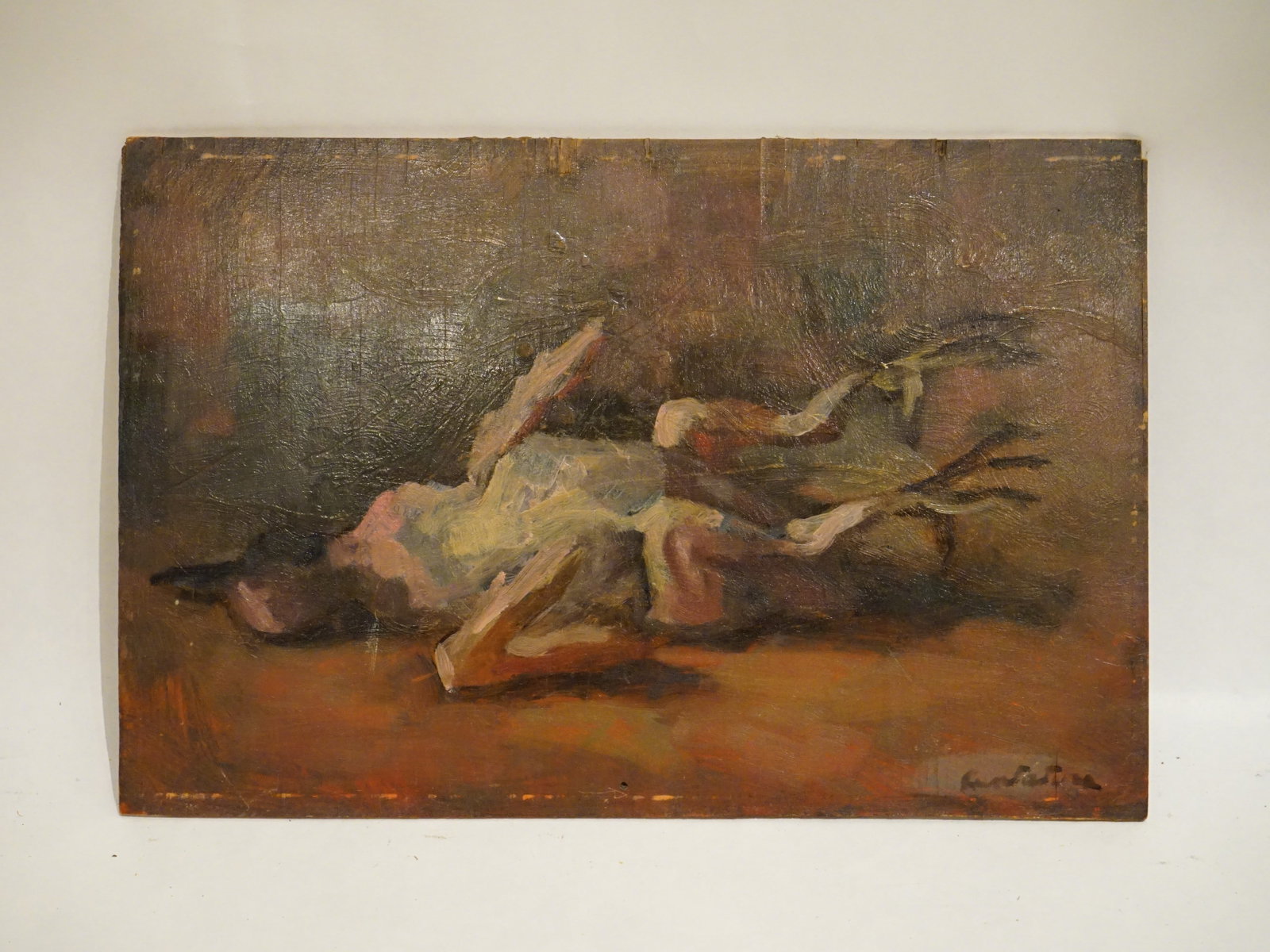 Domenico Cantatore, Italian (1906-1998) Painting: Approximate size: 14.5x9.5 in Shipping: We offer in-house shipping services for most small items. This means that we will take care of packing and shipping the items directly to you. For larger or spe