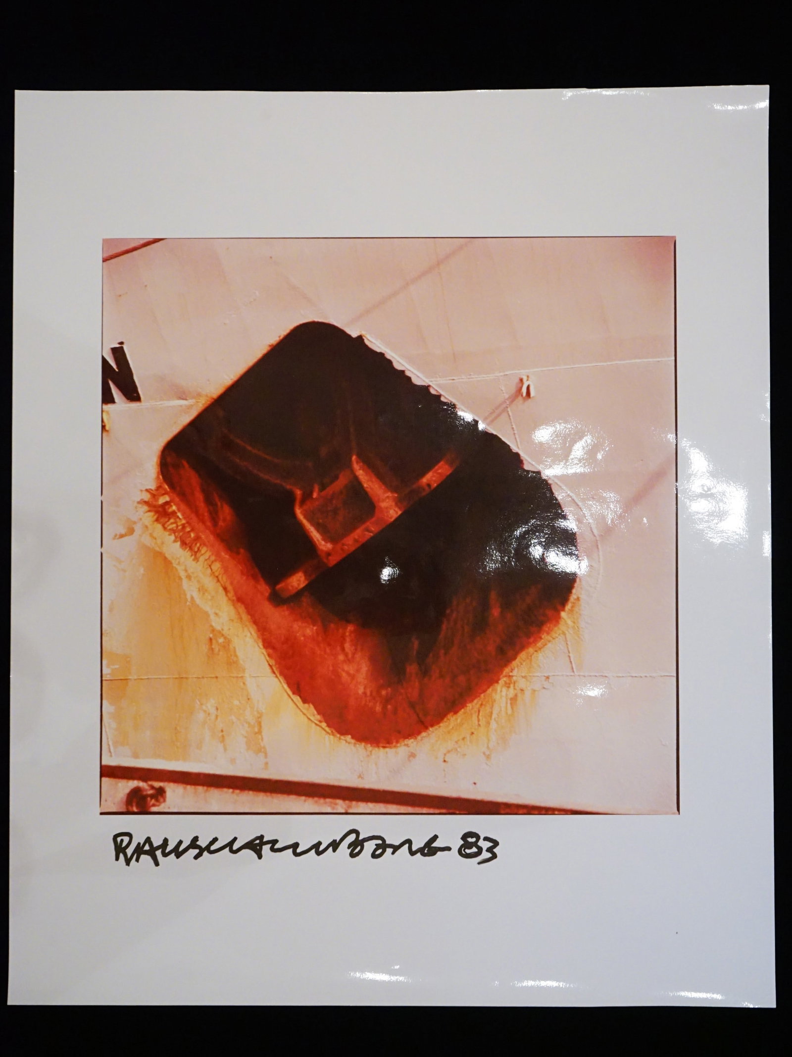 Robert Rauschenberg, Anchor Signed Photo, 1983: Approximate size: 20x24 in Shipping: We offer in-house shipping services for most small items. This means that we will take care of packing and shipping the items directly to you. For larger or specia