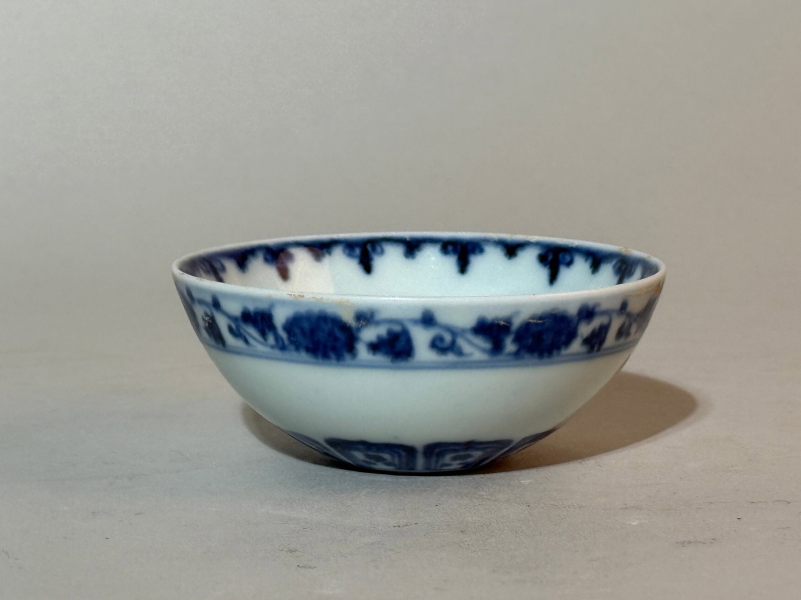 A Chinese Blue and White Porcelain Bowl: 3.5"dia Shipping: We offer in-house shipping services for most small items. This means that we will take care of packing and shipping the items directly to you. For larger or specialized items, we rec