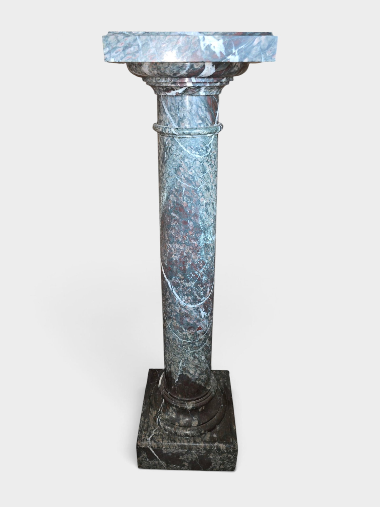 Green Marble Pedestal - 5