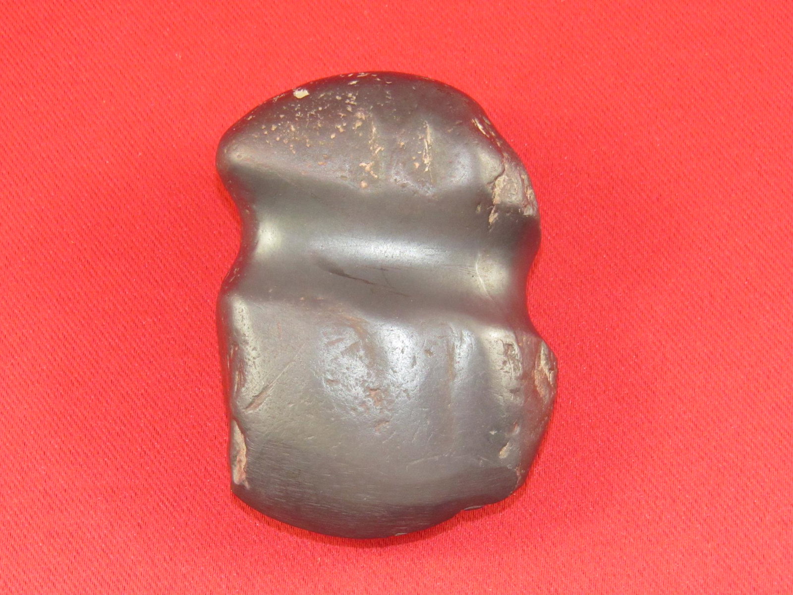 Prehistoric Hematite Full Grooved Indian Stone Axe From Indiana (1 of 7)