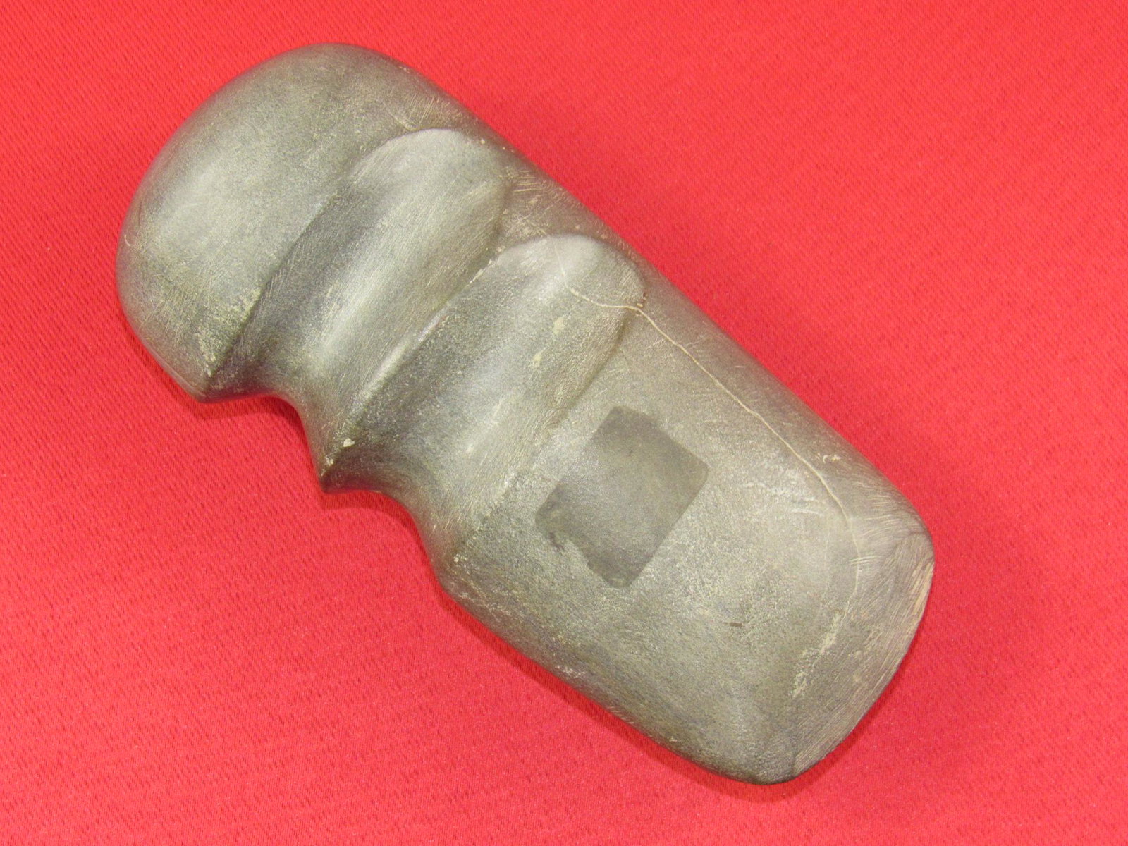 Double Grooved Native American Indian Stone Axe (1 of 4)