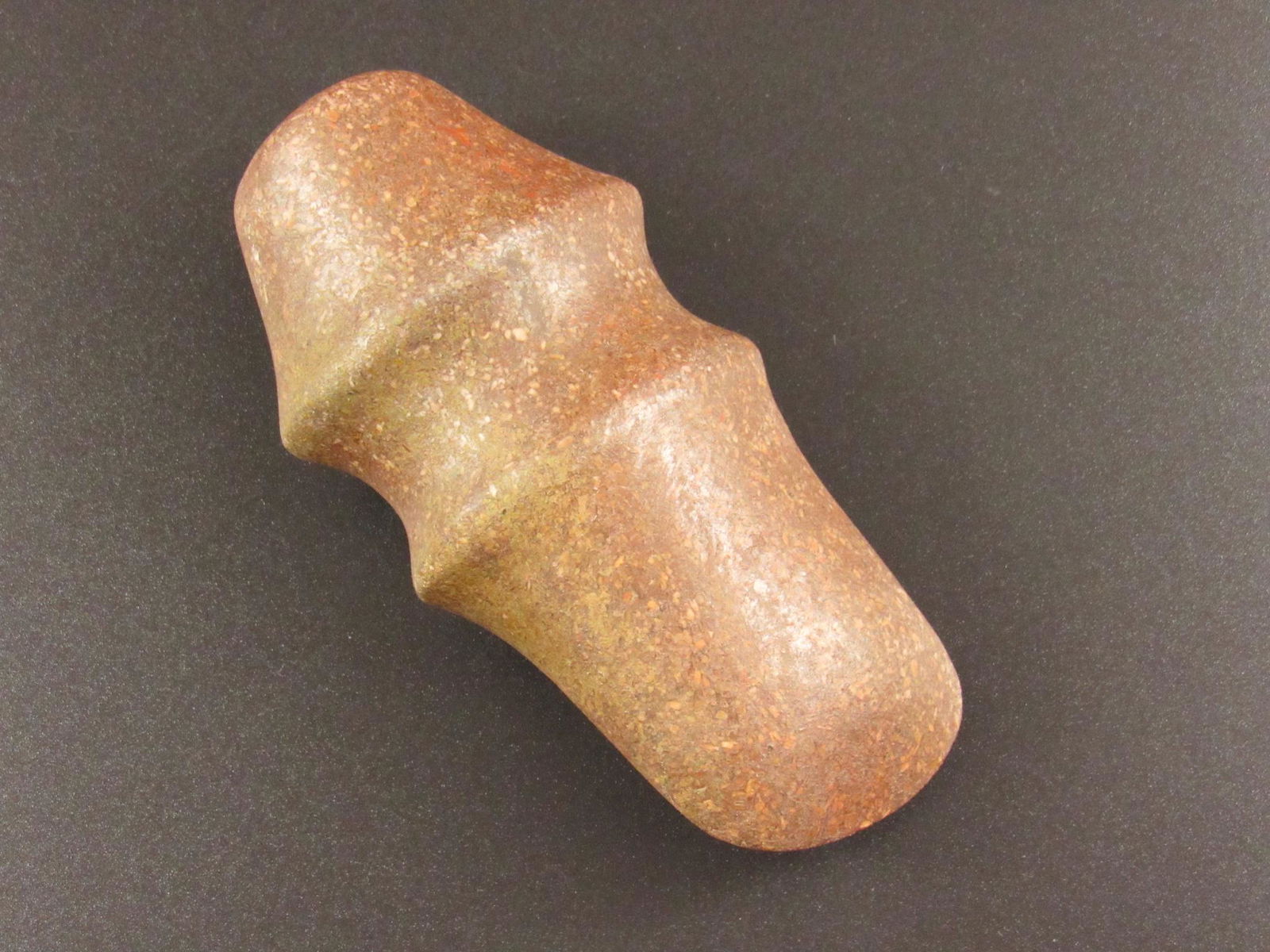 Very Nice Grooved Native American Indian Stone Axe Head (1 of 4)