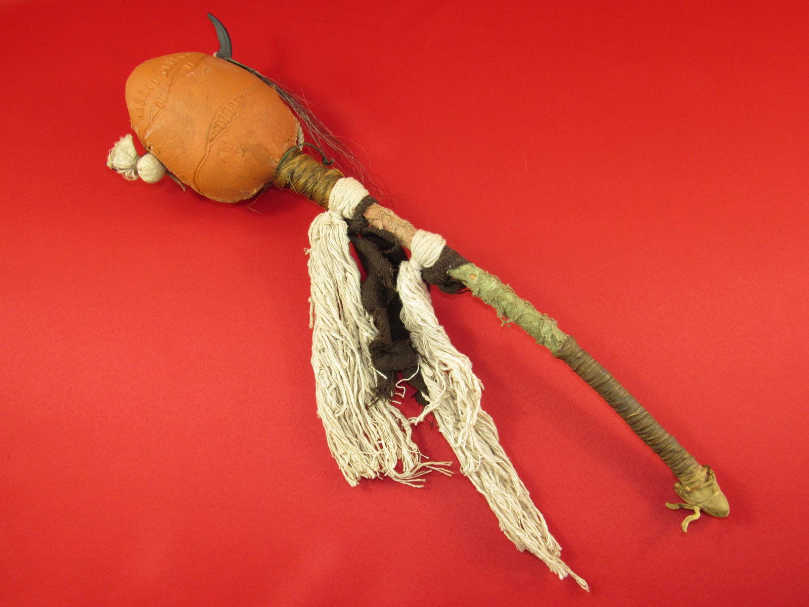 Wonderful Vintage Native American Indian Dance Rattle (1 of 6)