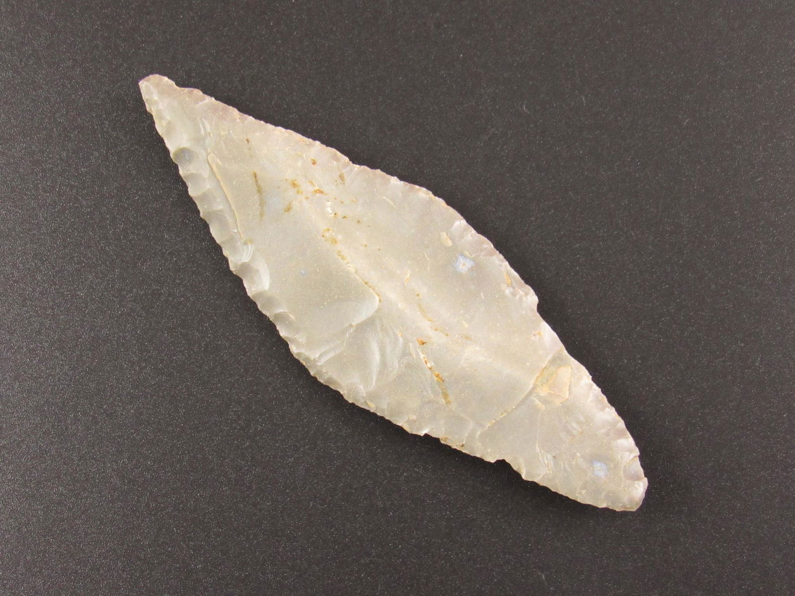 Nice Prehistoric Indian Harahey Flint Blade From Kentucky - IAGA COA (1 of 5)