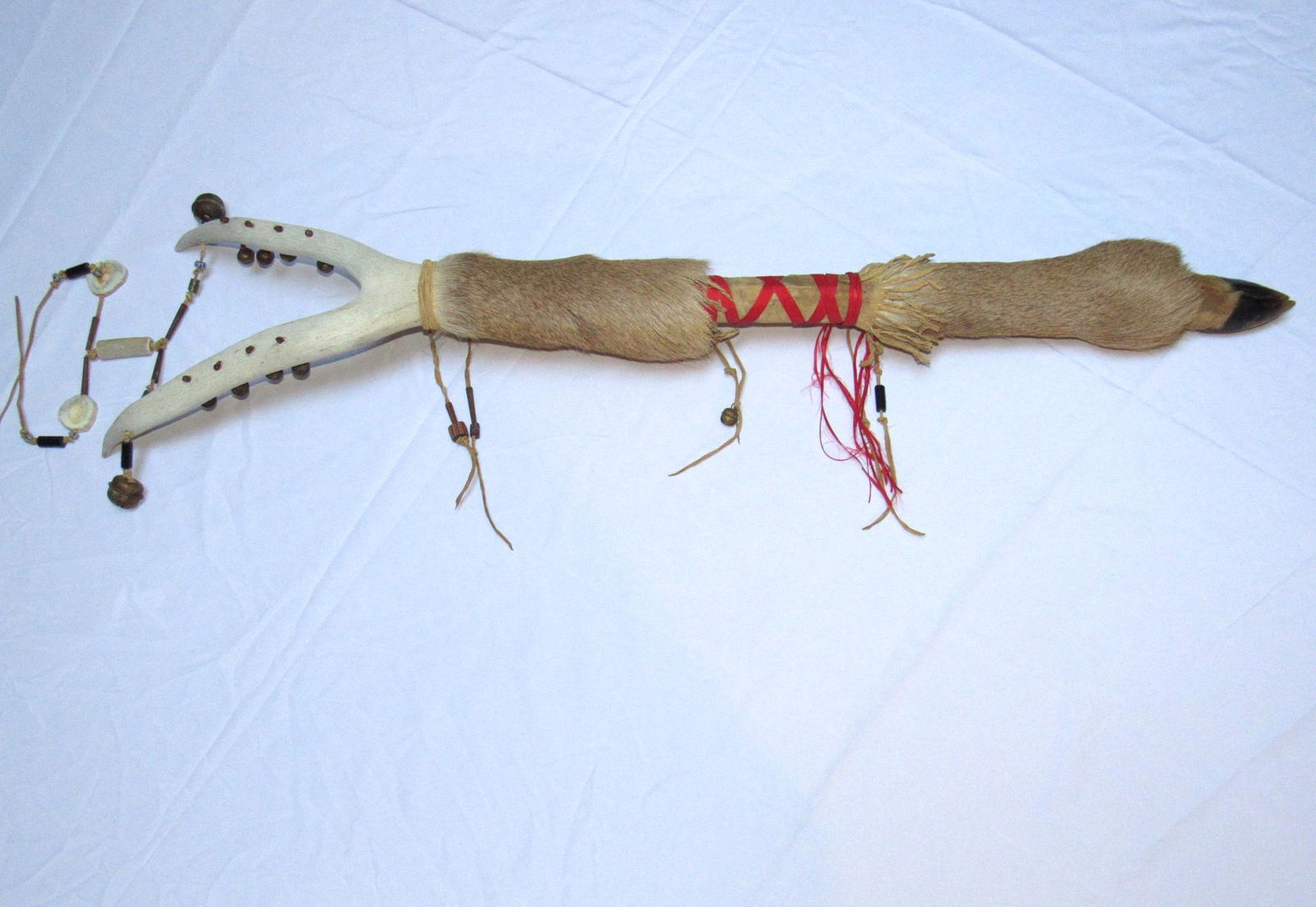 Nice Vintage Native American Indian Ceremonial Dance Stick (1 of 6)