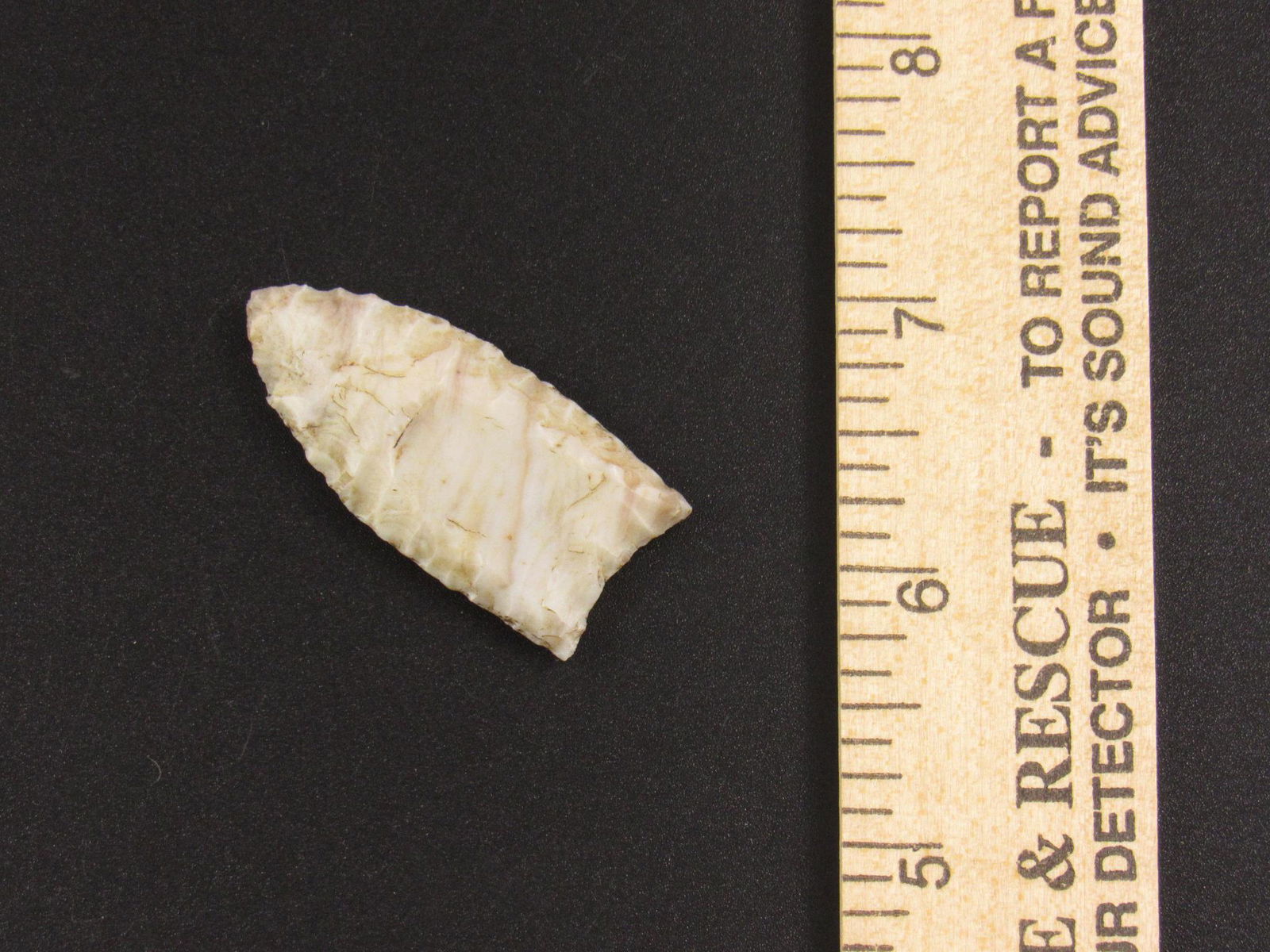 Very Nice Native American  Indian Clovis Arrowhead (1 of 4)