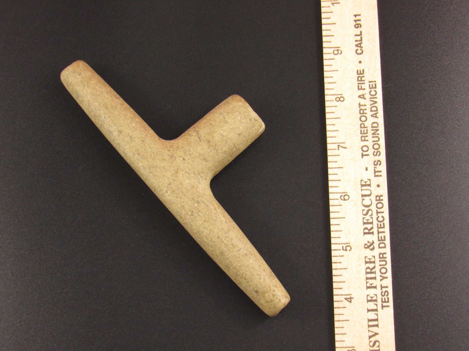 Very Nice Native American Indian Stone Smoking Pipe (1 of 8)