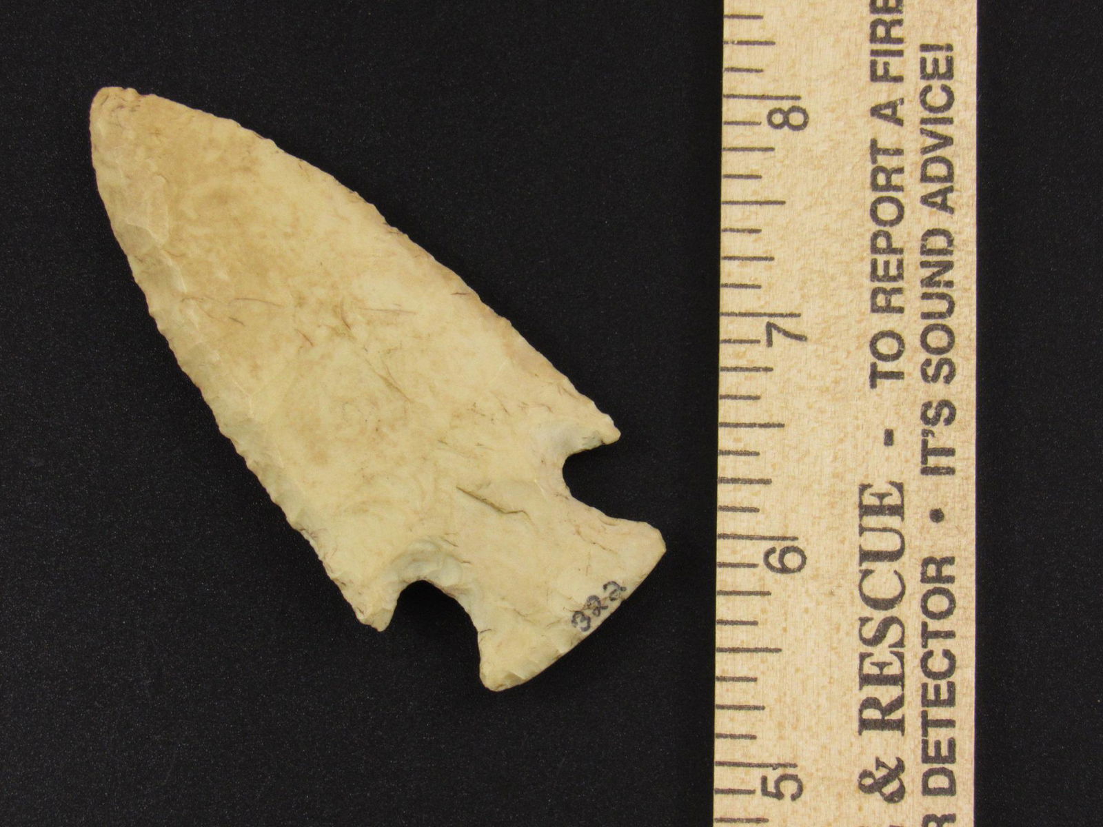 Native American Corner Notched Indian Arrowhead (1 of 4)