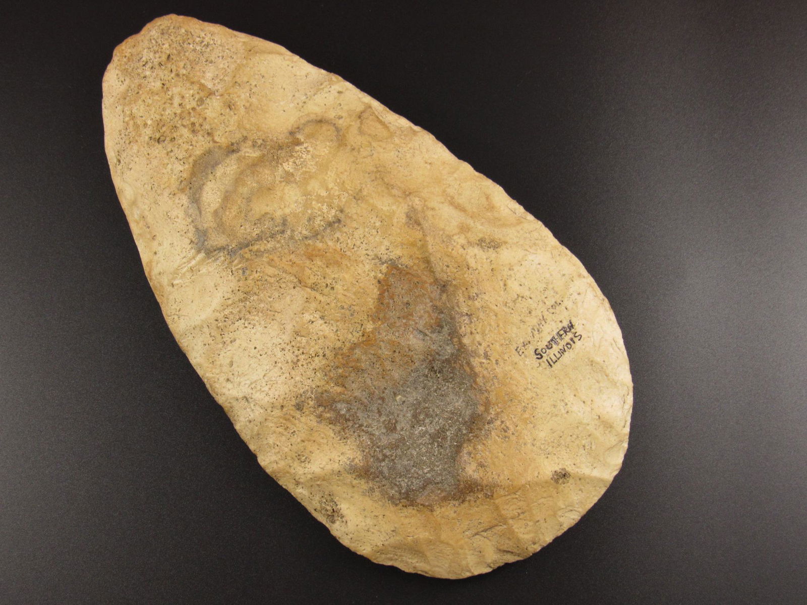 Very Large Native American Indian Flint Spade Tool (1 of 4)