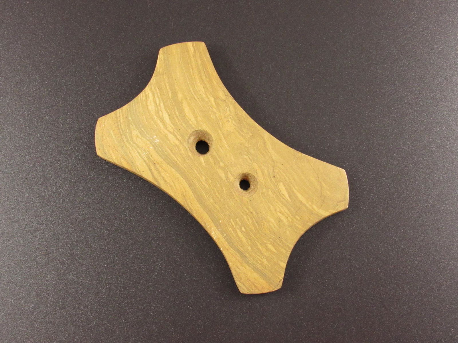 Beautiful Native American Indian Stone Gorget (1 of 4)