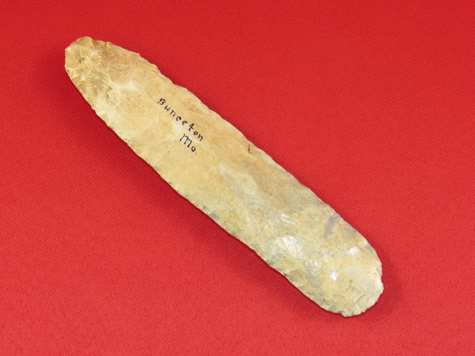 Large Prehistoric Indian Flint Celt From Missouri (1 of 6)