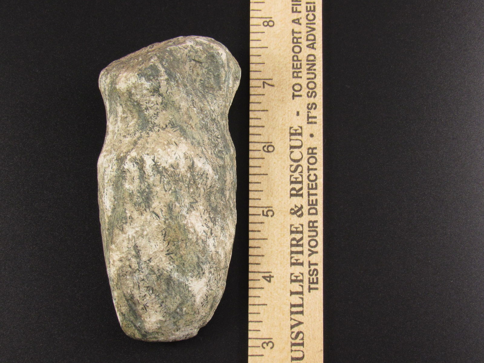 Beautiful Prehistoric Grooved Indian Stone Axe Head From Southern Indiana (1 of 5)