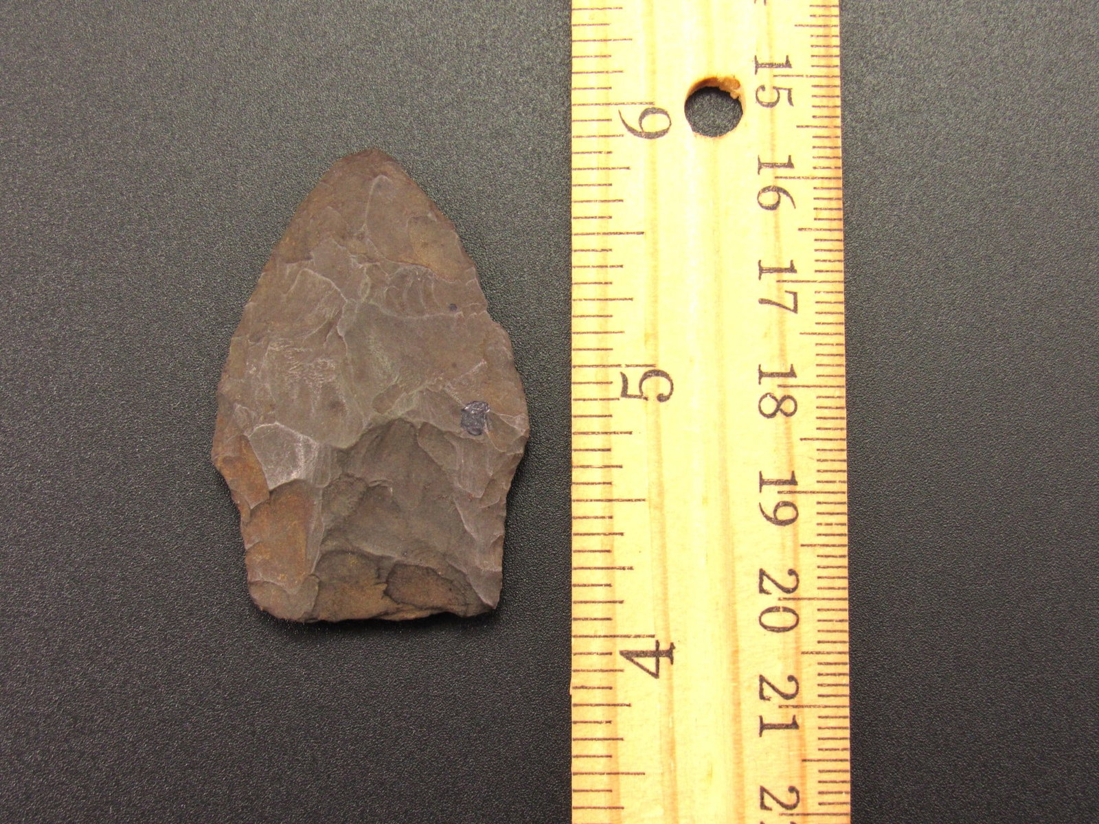 Nice Prehistoric Indian Sykes Arrowhead From Tennessee - (1 of 3)