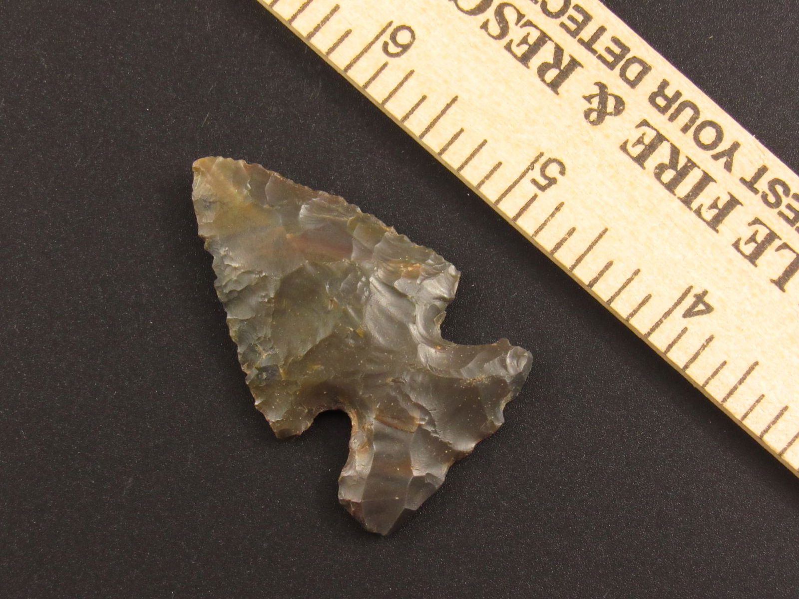 Native American Indian Notched Arrowhead (1 of 4)